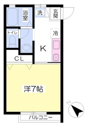 コンフォート宮崎台の物件間取画像